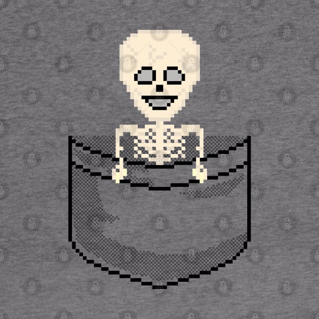 Pixel Pocket Skeleton by gkillerb